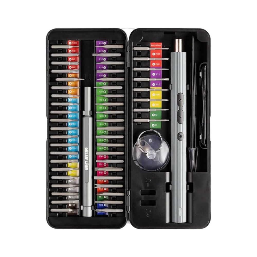 Green Lion 58 IN 1 Electric Screwdriver Set Green Lion 58 IN 1 Electric Screwdriver Set